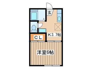 ファミ－ユ成瀬の物件間取画像